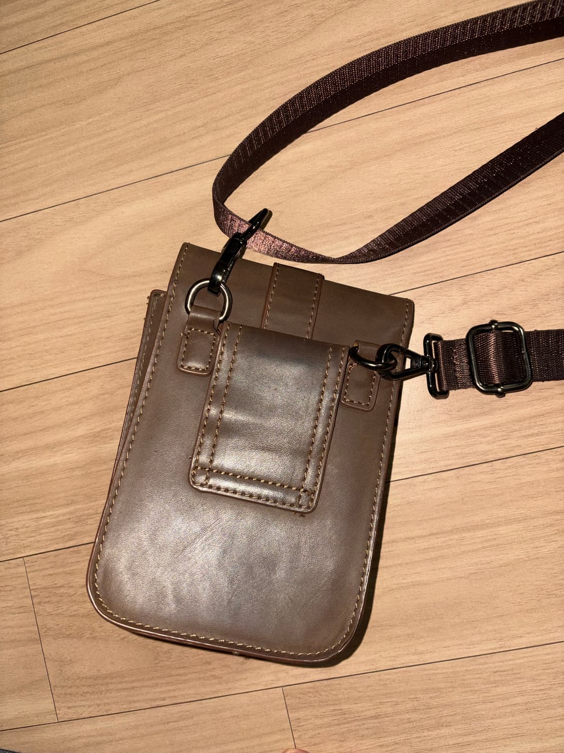 소가죽 크로스백 상품이미지2