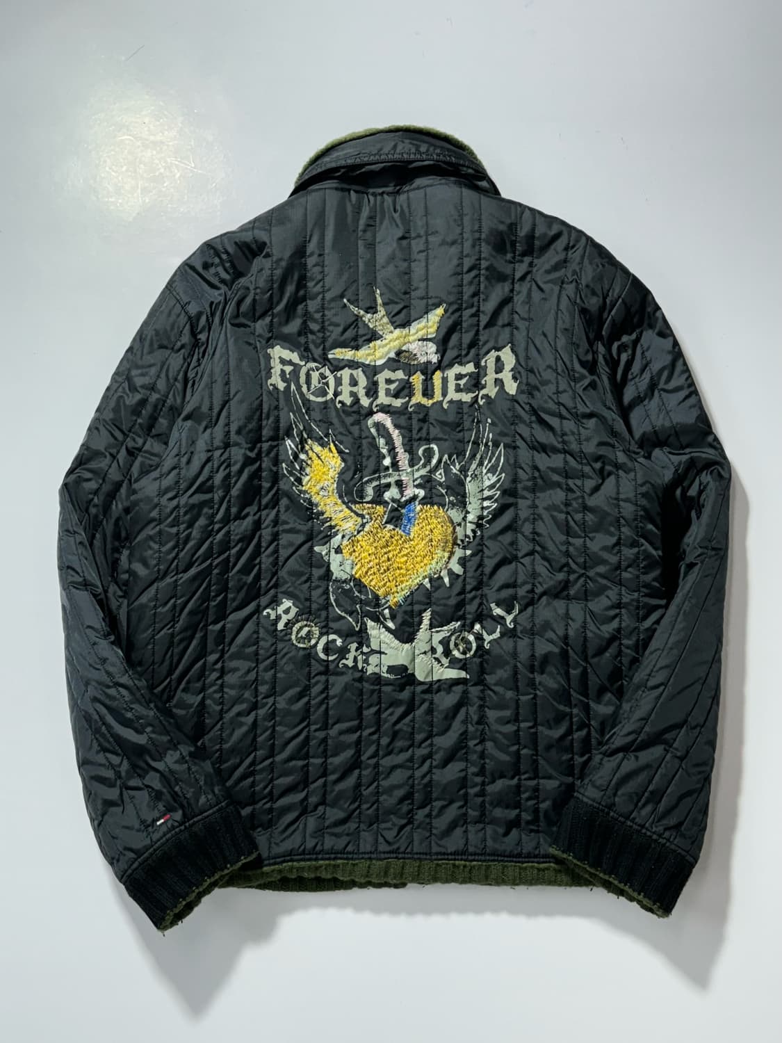 타미 힐피거 리버시블 니트 집업 자켓 상품이미지1