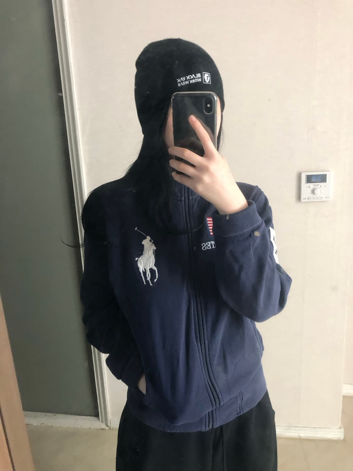 폴로 랄프로렌 치프키프 빅포니 성조기 집업 M 상품이미지1