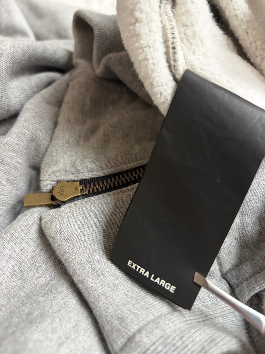 피어오브갓 이터널 풀 집업 후드 그레이 7th 이터널 FOG 제냐 FEA 상품이미지8