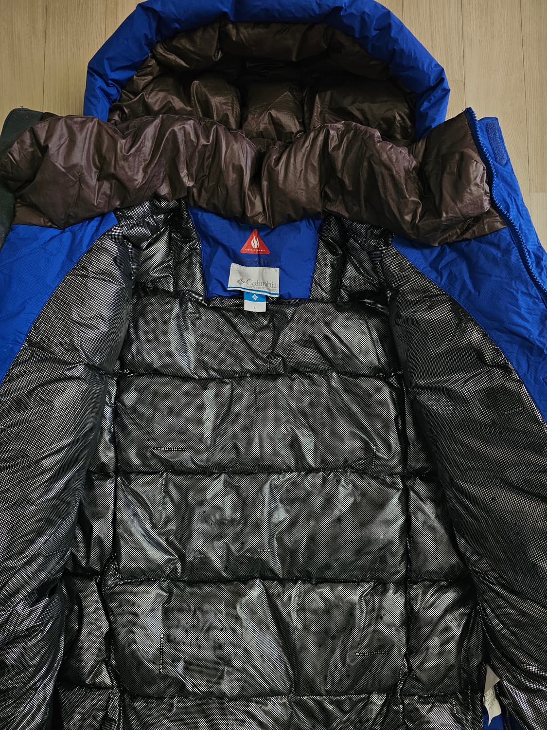 컬럼비아 마운틴 예일 옴니히트 헝가리 구스다운 패딩 L 상품이미지8