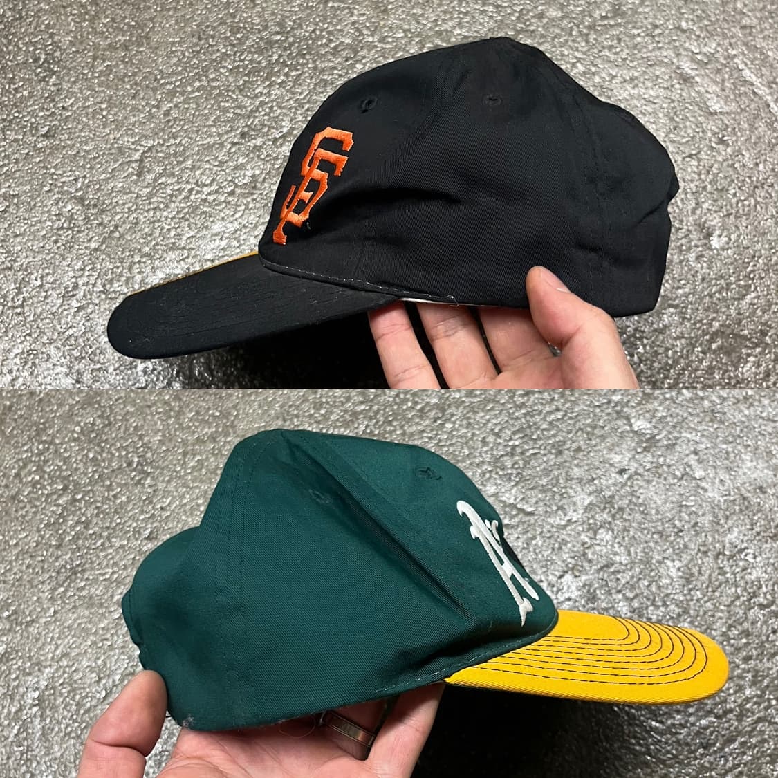 90s MLB 투톤 볼캡 (OS) 상품이미지2