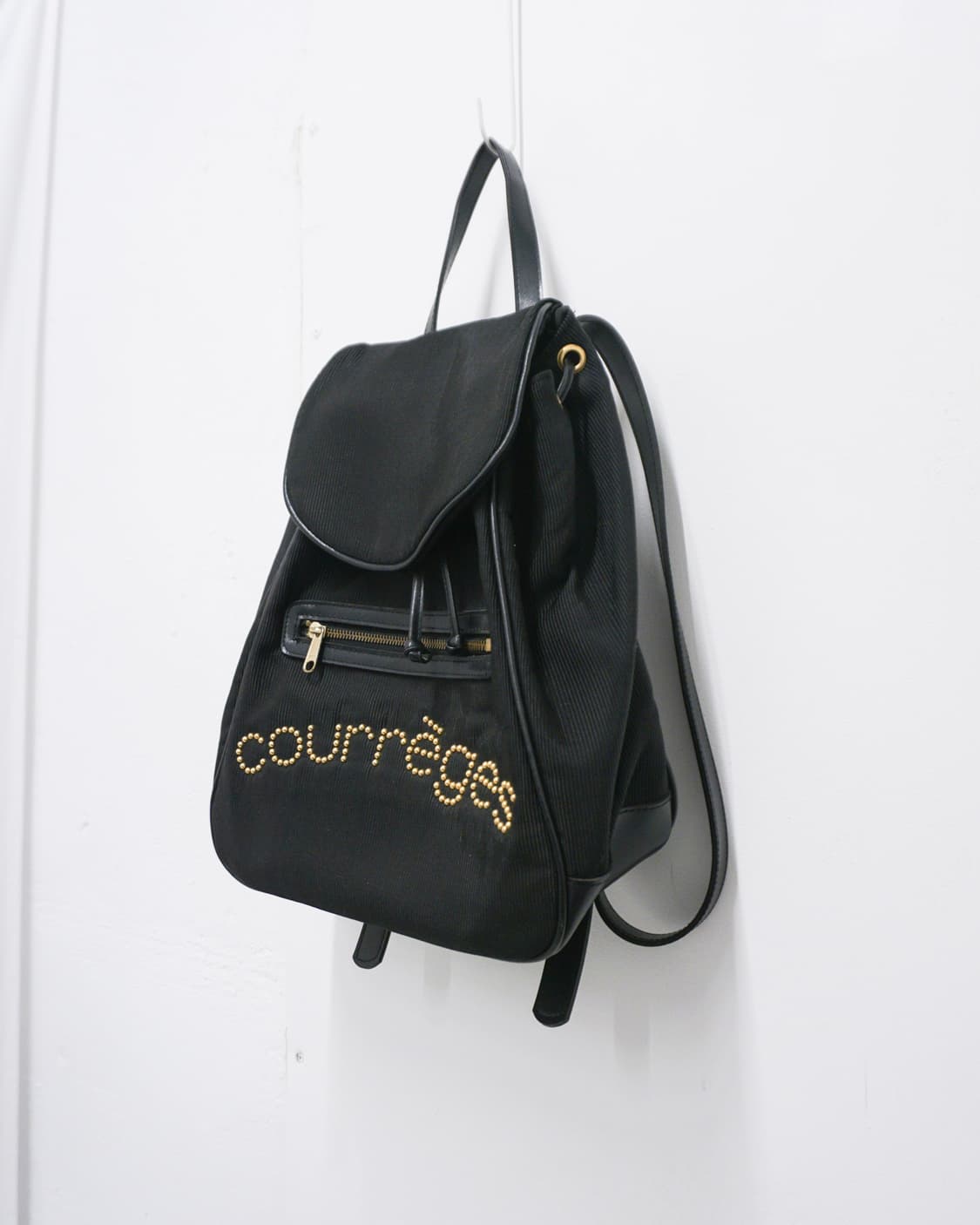 COURREGES logo stud bucket backpack 상품이미지3