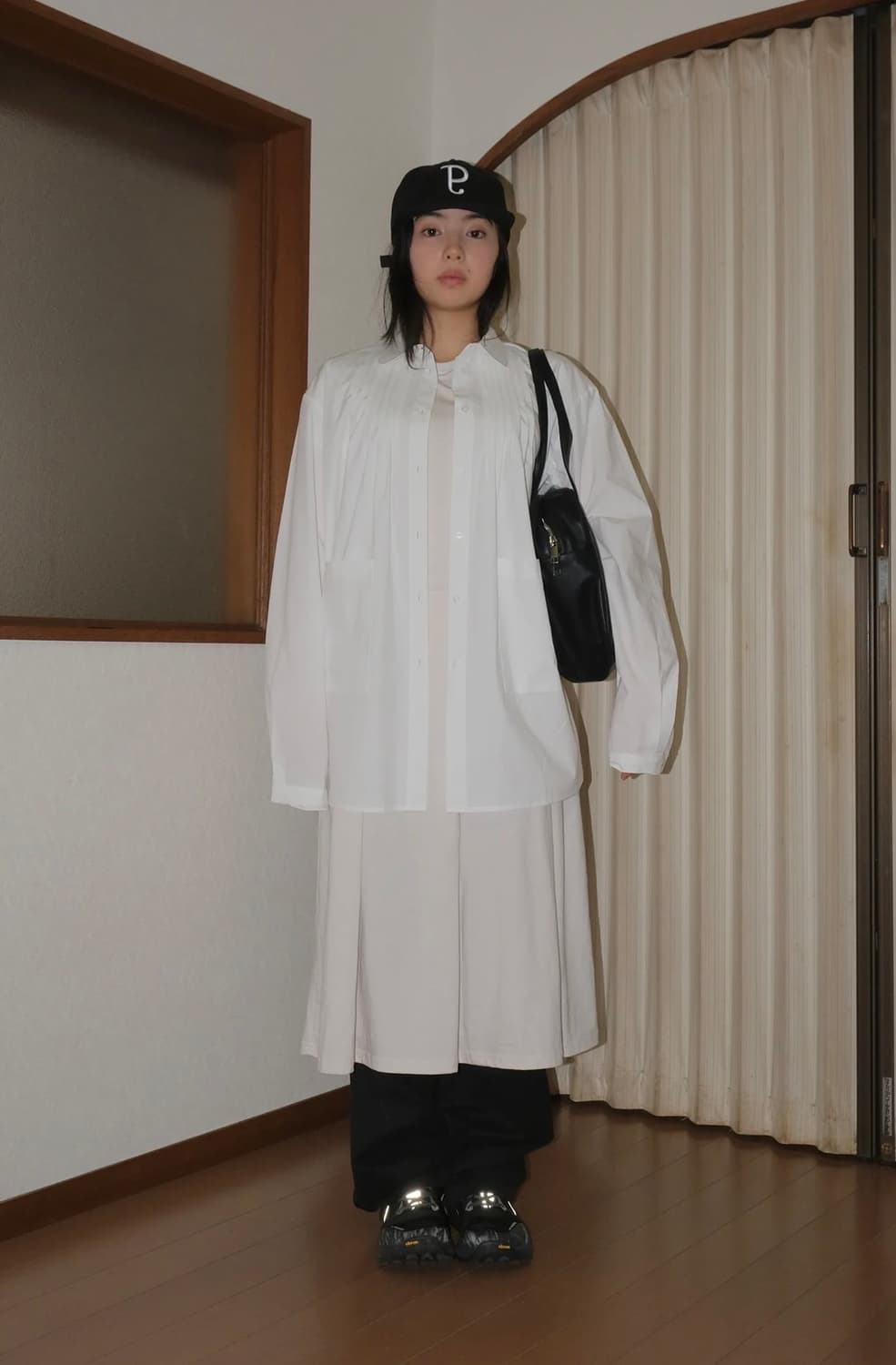 Pesto pintuck dress dove 상품이미지3