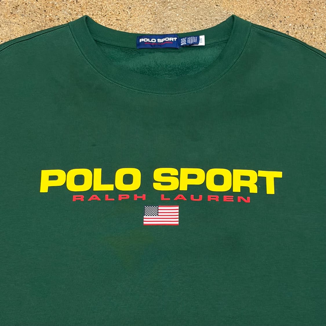 새상품 00s 미국 빈티지 폴로랄프로렌 폴로골프 빅사이즈 맨투맨 상품이미지4