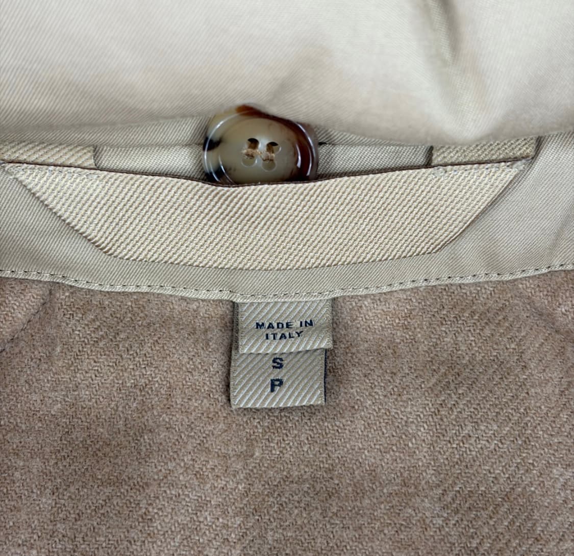 [S] 버버리 여성 퀄팅 덕다운 개버딘 코트 롱 패딩 자켓 베이지 상품이미지6