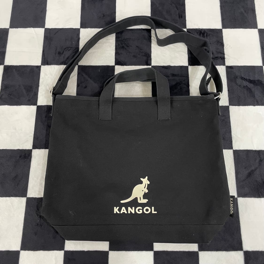 캉골 캔버스 투웨이 토트백 상품이미지1