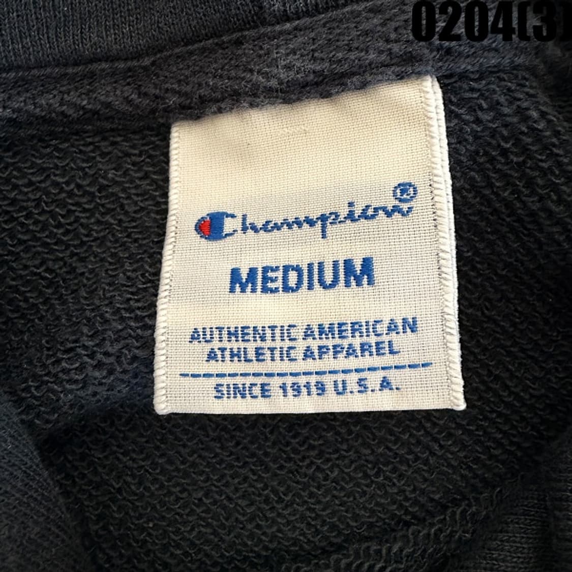 [M] 챔피온 오렌지 스트라이프 쭈리 포인트 후드티 0204(3) 상품이미지5