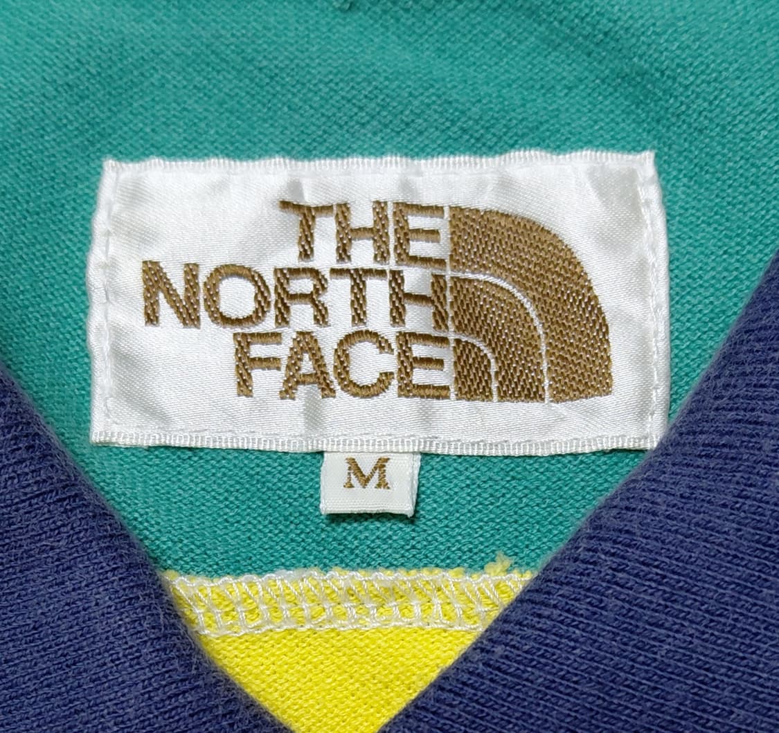 [M] 노스페이스 레트로 멀티 컬러 패치워크 폴로 셔츠 상품이미지5