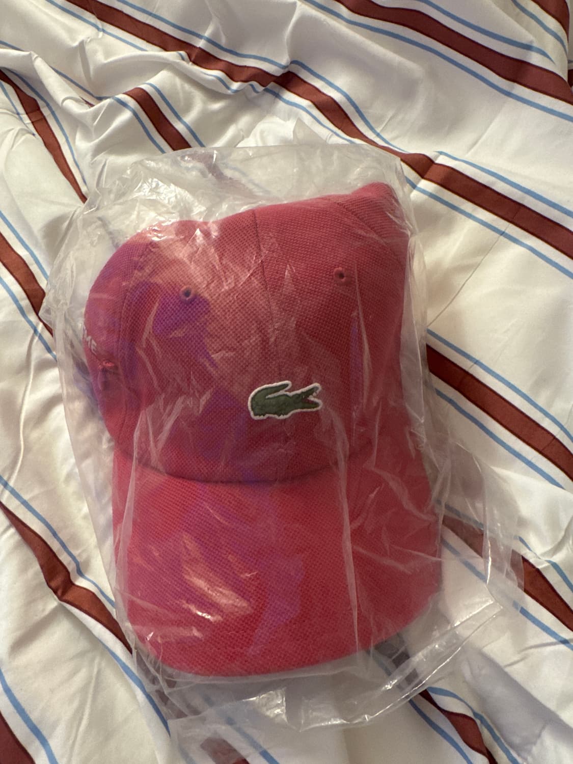 슈프림 라코스테 진핑크 모자 (새상품) 상품이미지4