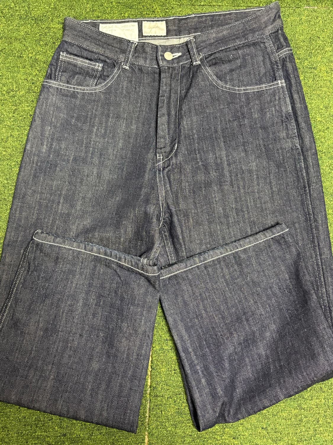 유스 와이드 데님 팬츠 상품이미지2