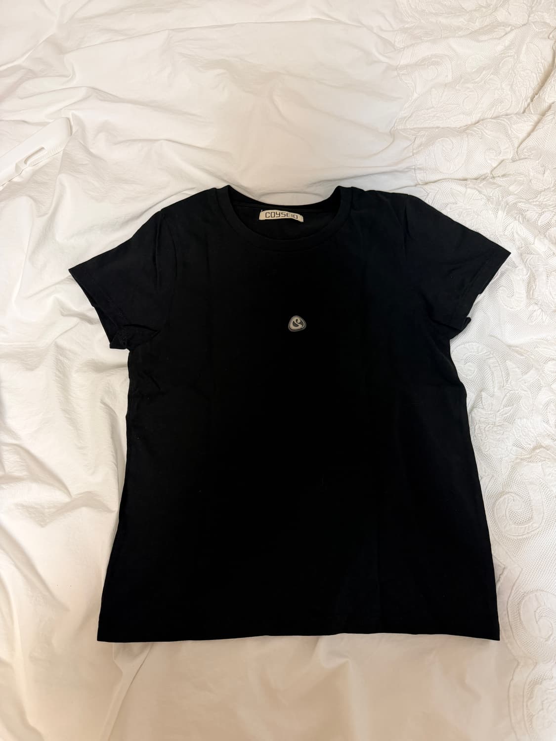coyseio SYMBOL LOGO T-SHIRT BLACK 상품이미지2