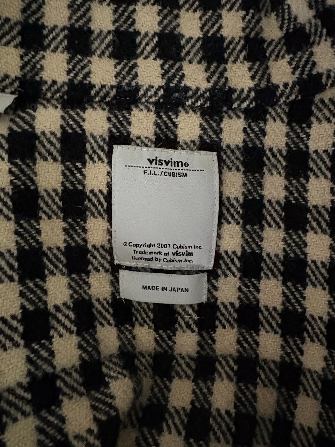 Visvim Black Check Big Game Shirt 상품이미지3