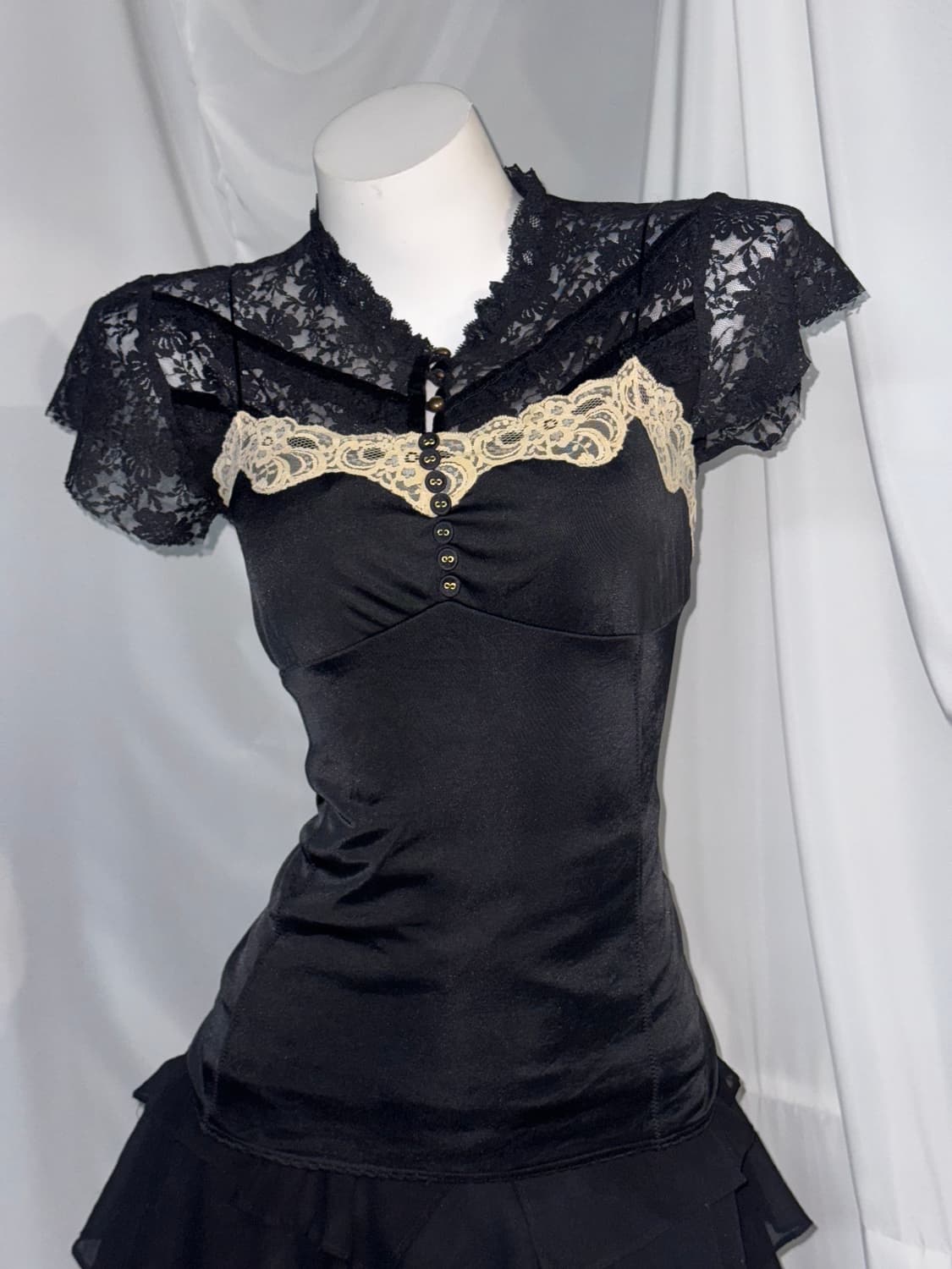 (5pcs) 무채색 블랙 오리엔탈 코디세트  상품이미지7