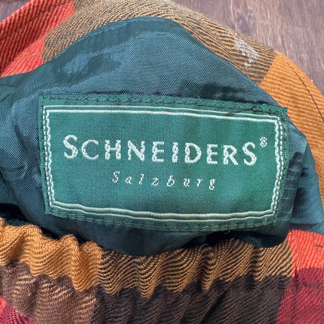 schneiders 슈나이더스 체크 램스울 롱 스커트  상품이미지7