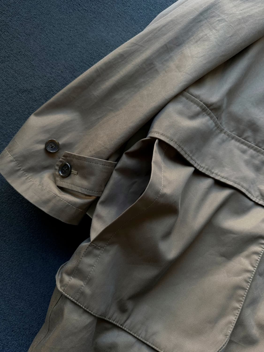 chambray gavadin soutien coat 상품이미지9