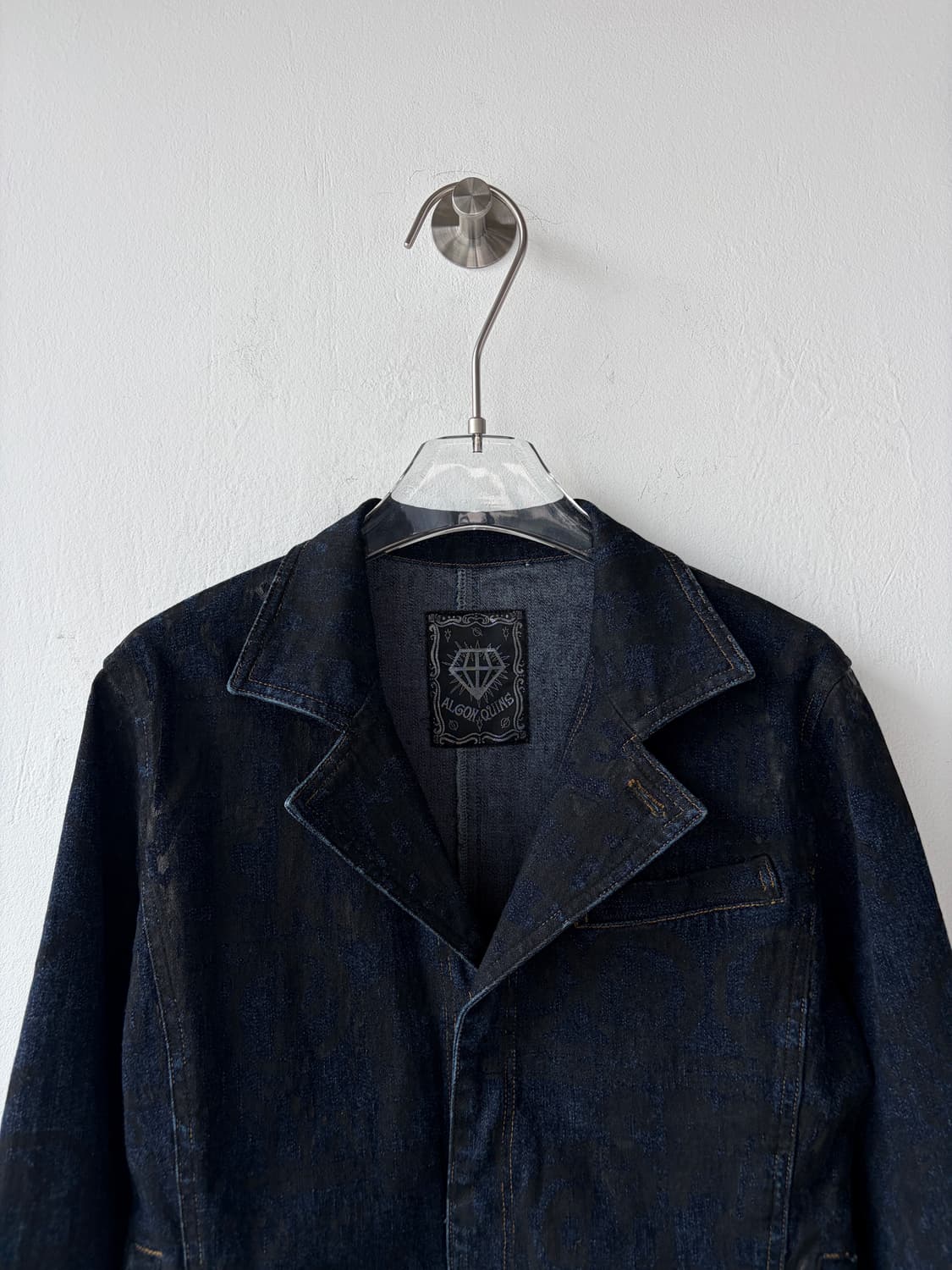 알곤 퀸즈 왁스 코팅 데님 자켓 상품이미지2