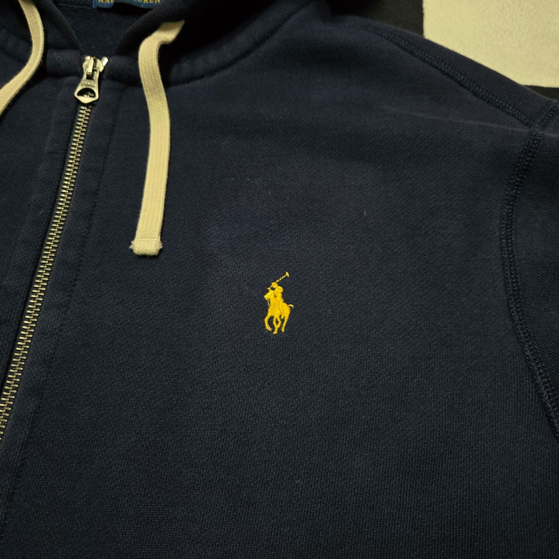 L 폴로랄프로렌 써멀 후드 집업 네이비  상품이미지2