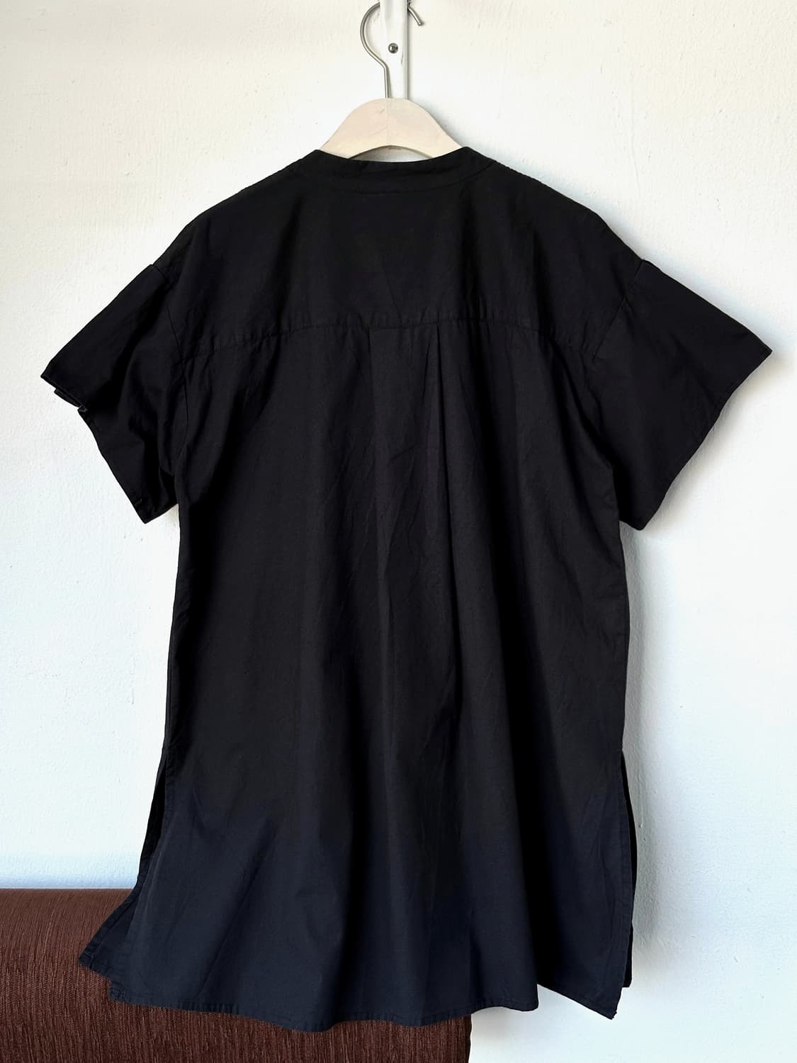 Natural cotton design loose shirt top 상품이미지9