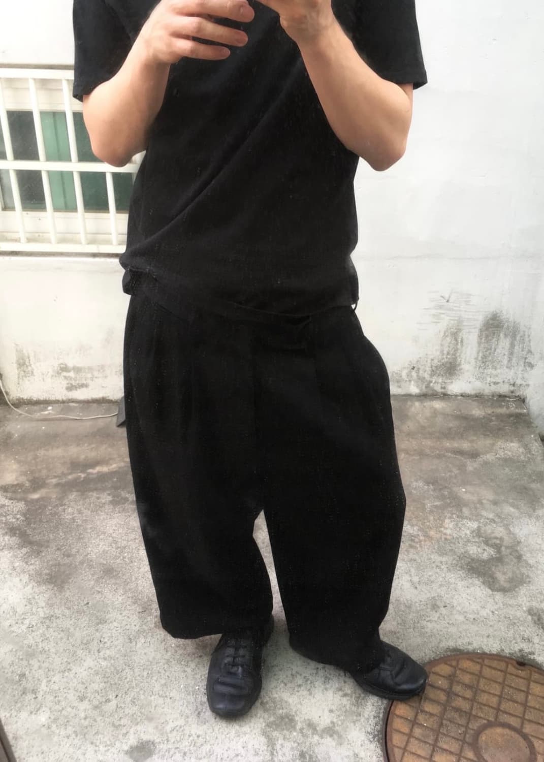 요지야마모토 뿌르옴므 17ss 울 팬츠 상품이미지1