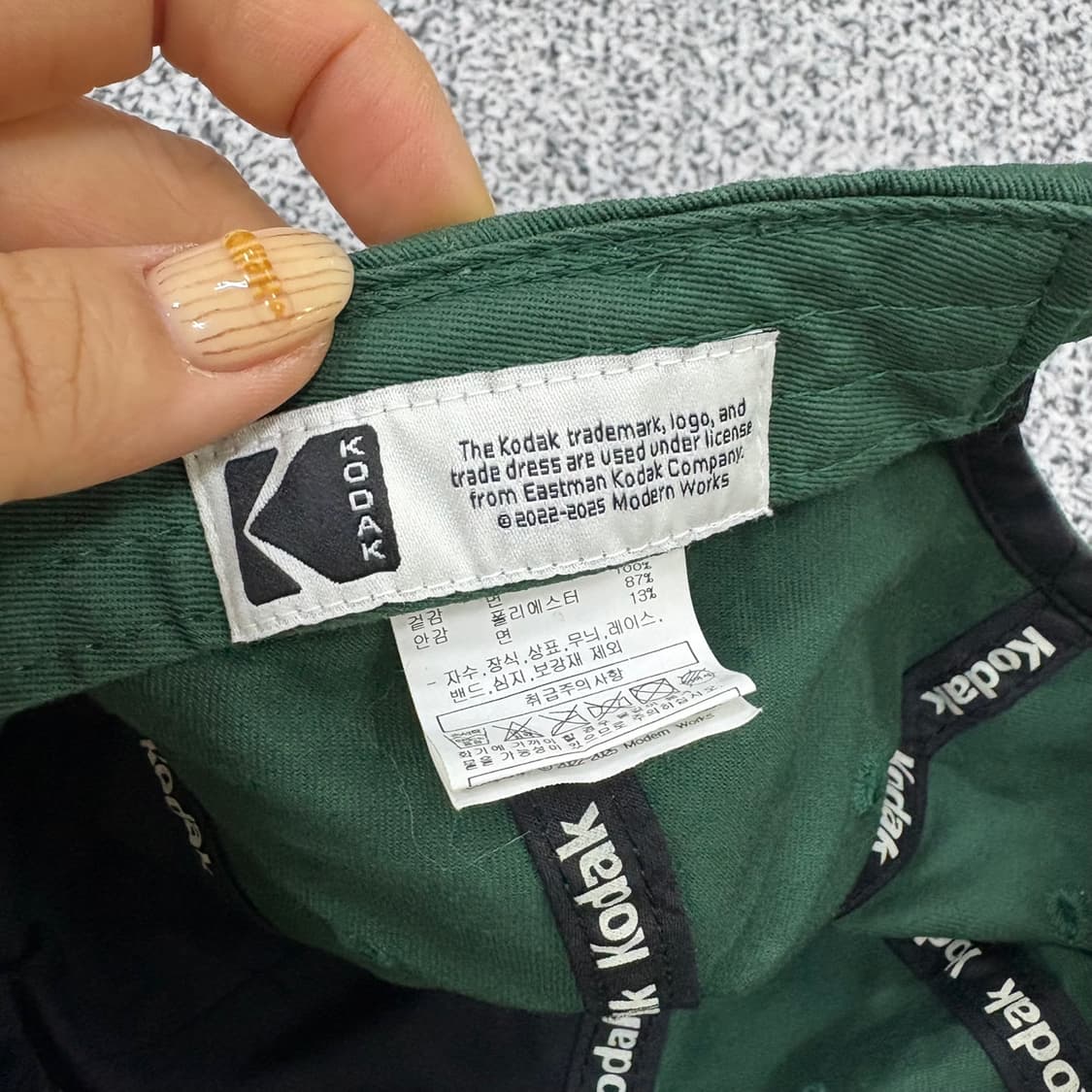 M/L 58 코닥 볼캡 모자 0402J 상품이미지7