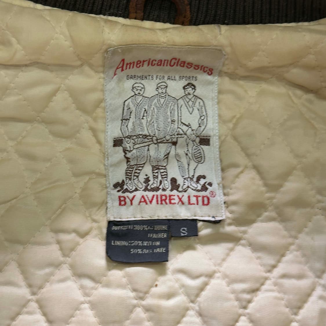 아비렉스 아이콘 레더 바시티 자켓 상품이미지6