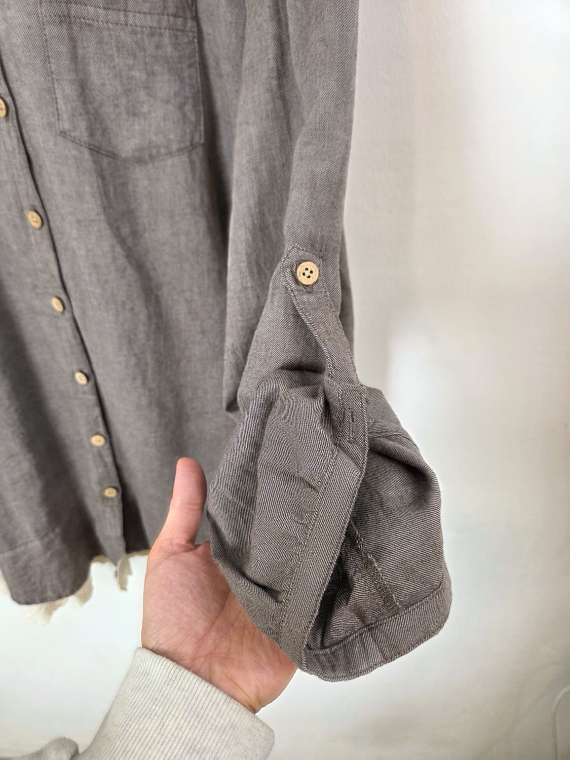 뮤트 모리 버튼업 블라우스 상품이미지4