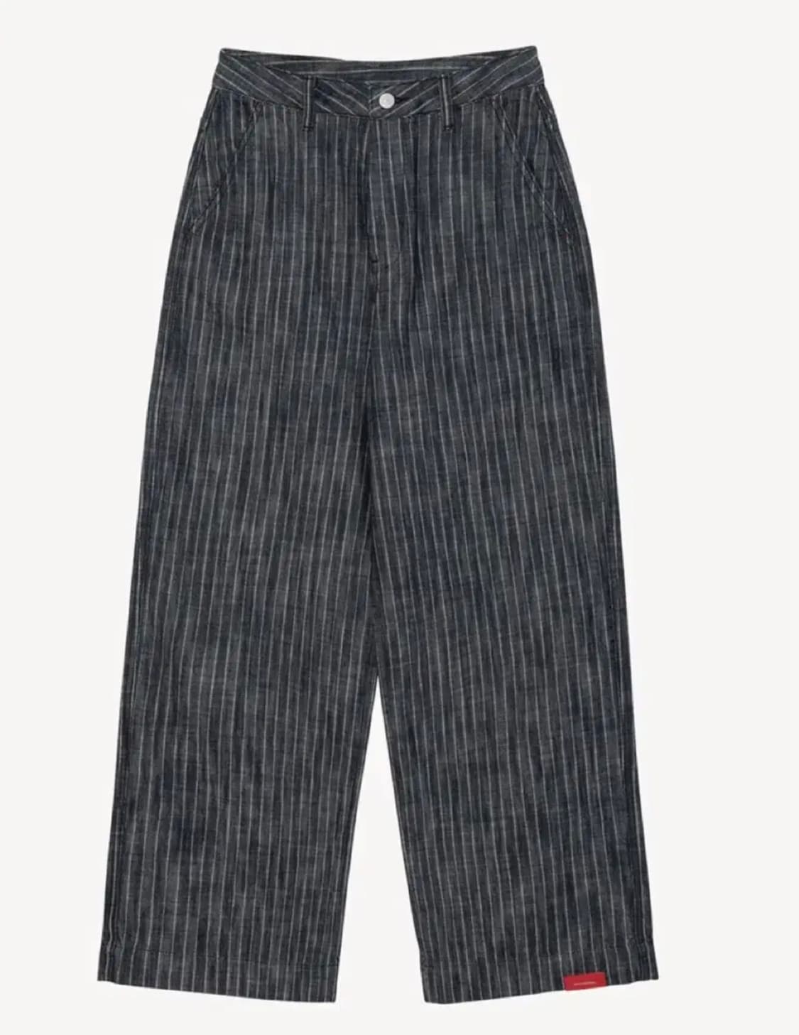 문달 Grain Denim in Indigo Stripe M 상품이미지1