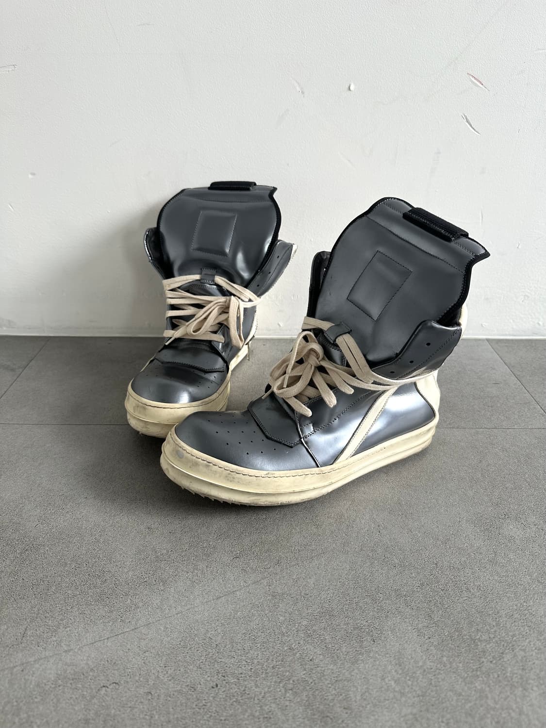 릭오웬스 지오바스켓 실버 상품이미지1