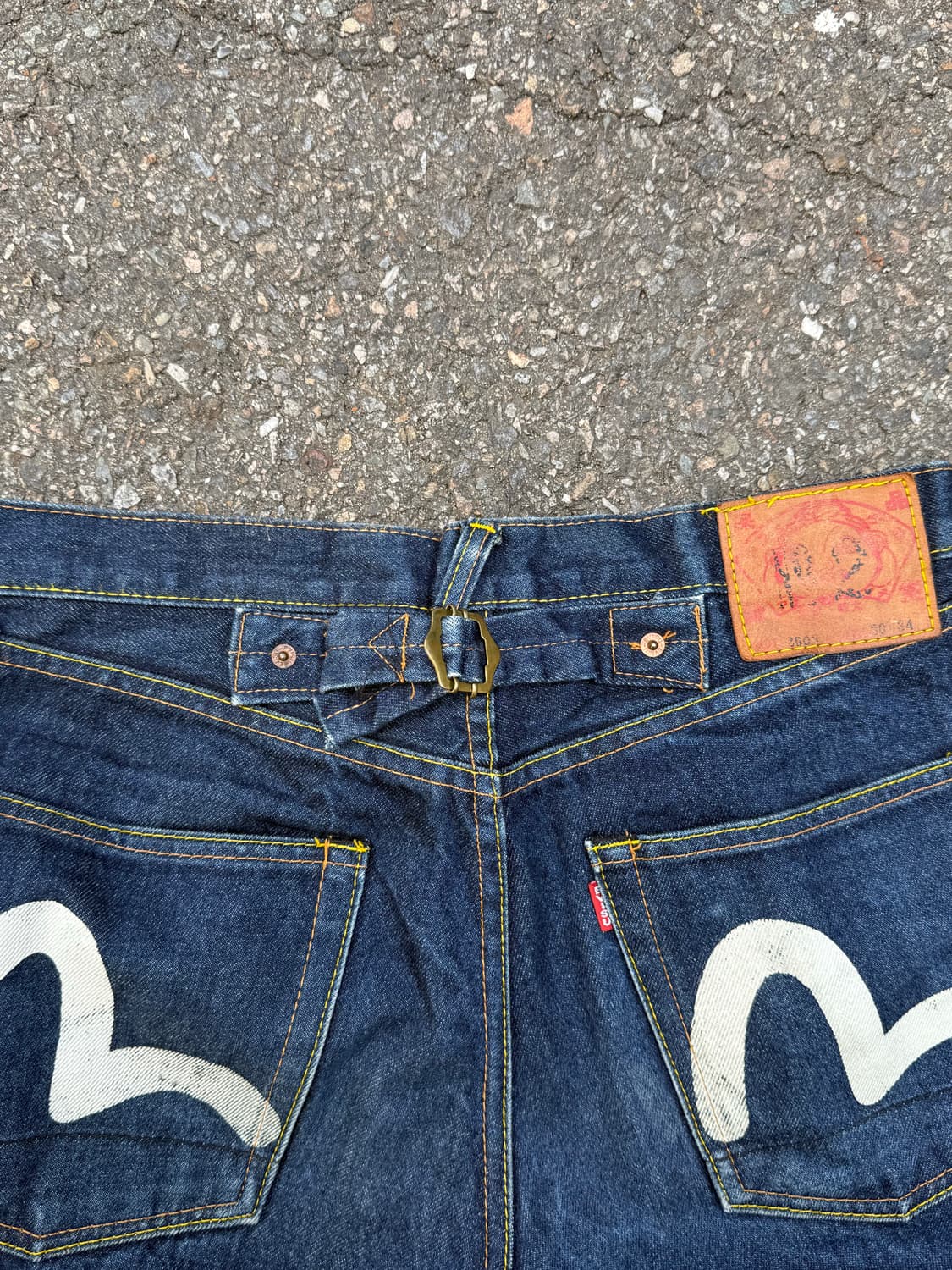 00s Evisu Lot 2006 Denim Pants 상품이미지4