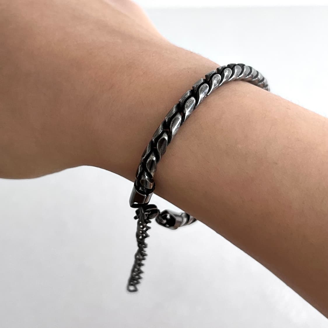 빈티지 스네이크 체인 팔찌 상품이미지3