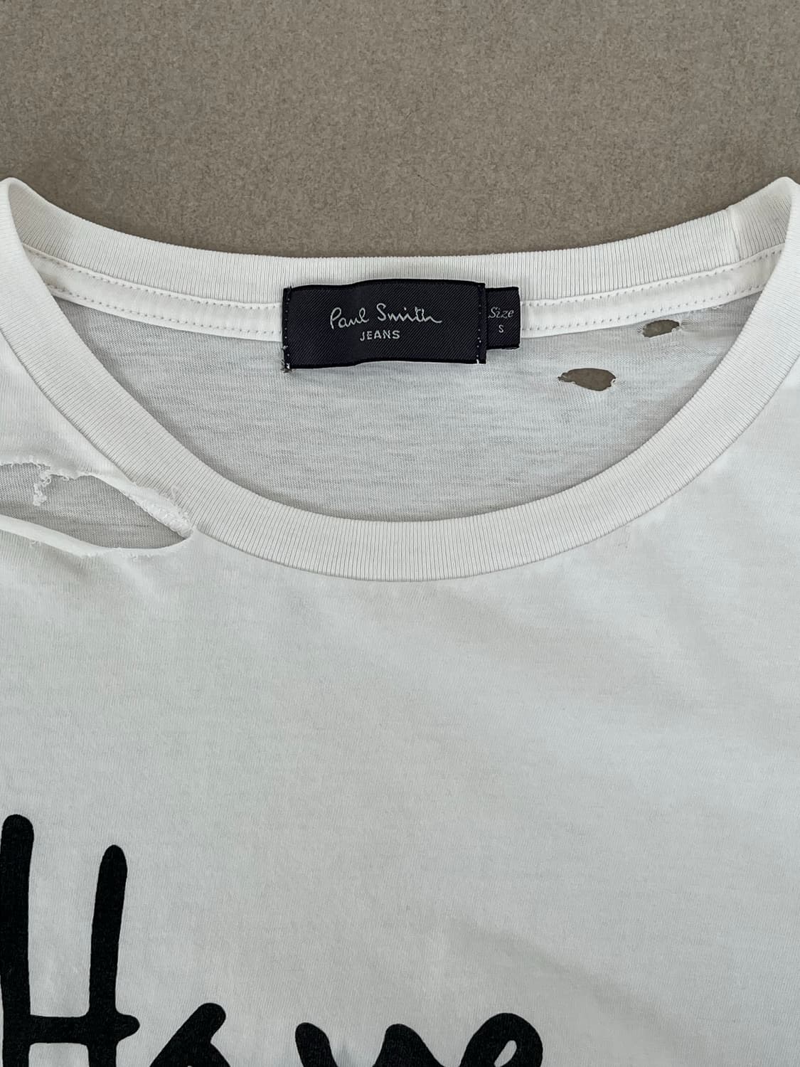 폴스미스 디스트로이드 티셔츠 상품이미지4