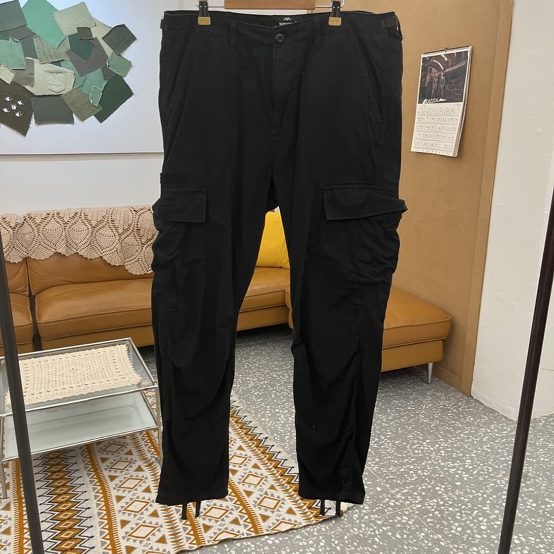 슈퍼드라이 빈티지 레트로 스트릿 카고팬츠 34인치 C10685 상품이미지3