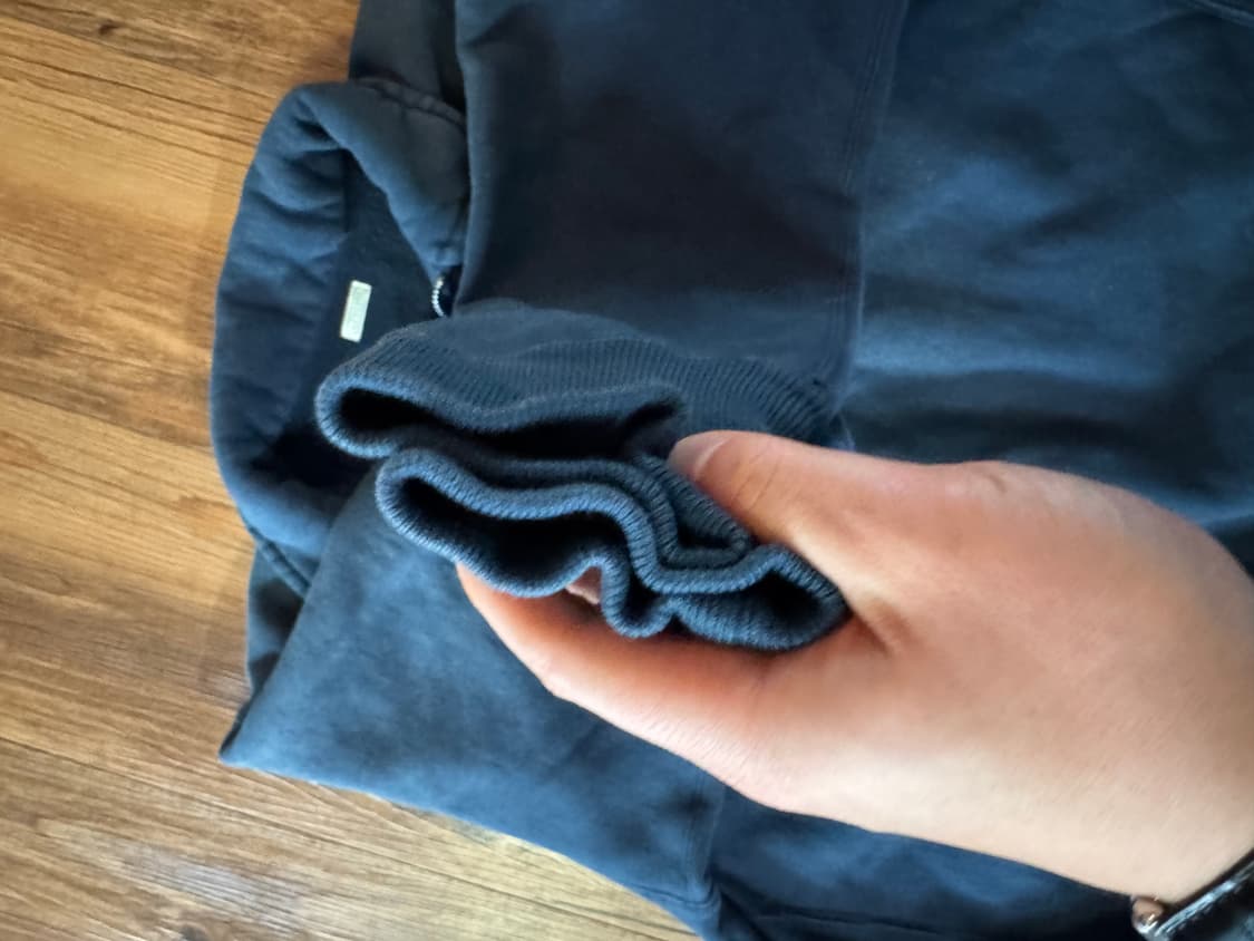 아프레쎄 하프 집업 블루 3사이즈 상품이미지4