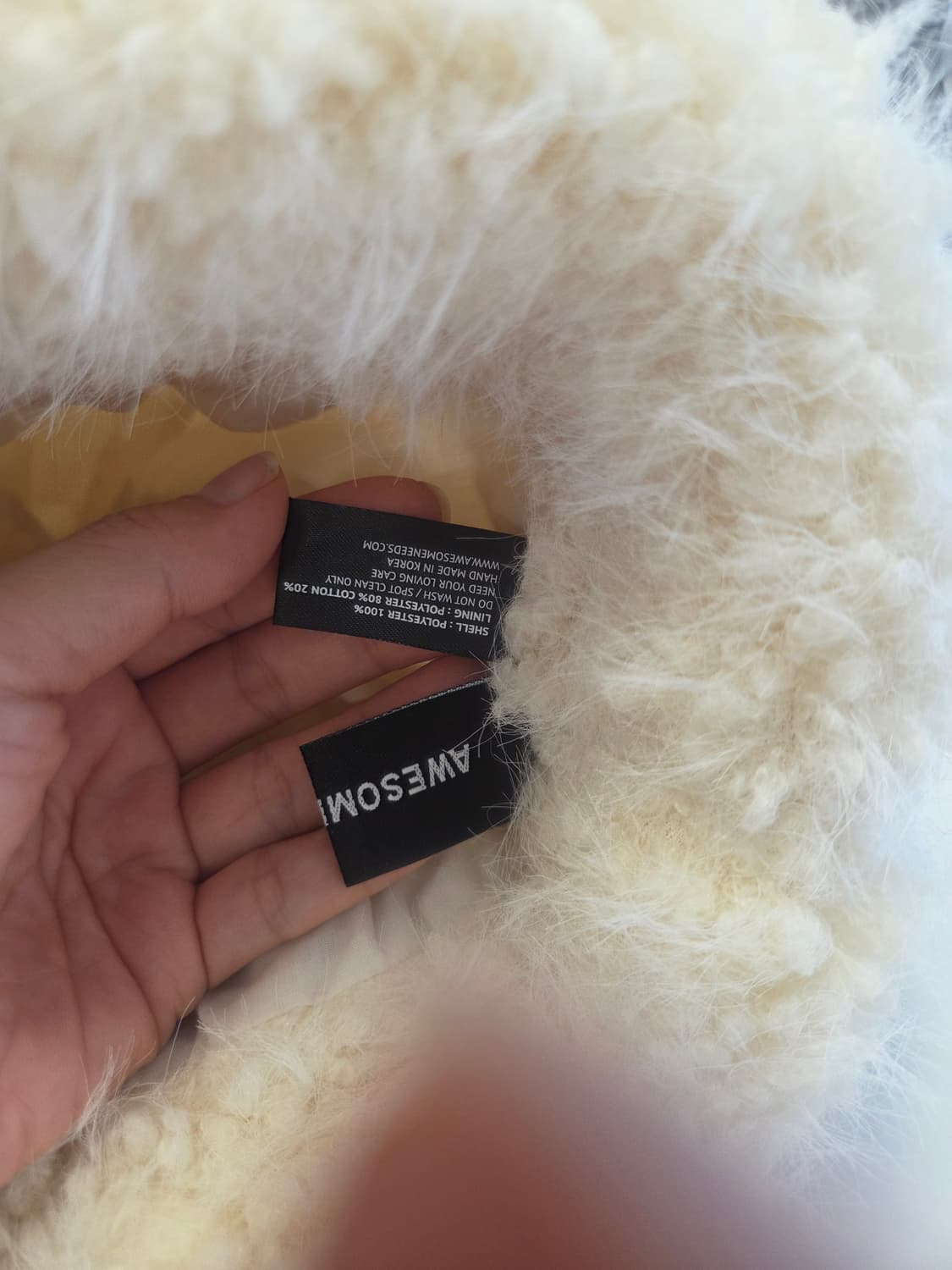 어썸니즈 털모자 상품이미지7