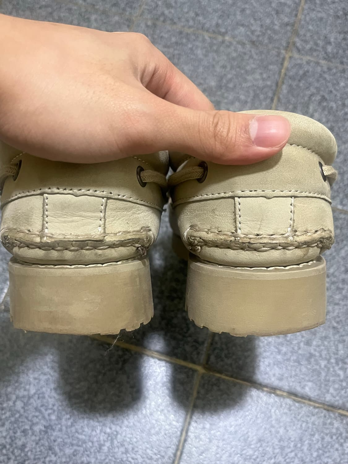 팀버랜드 3아이 보트슈즈 260 상품이미지5