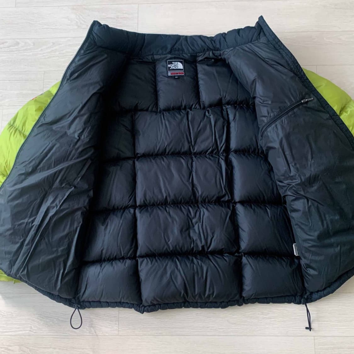 노스페이스 800 구스 다운 패딩 그린 XL 상품이미지8