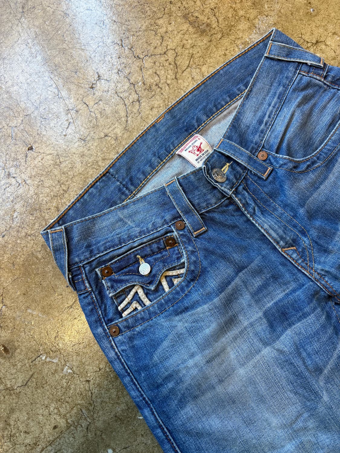 usa 미제 트루 데님 플레어 진 상품이미지6