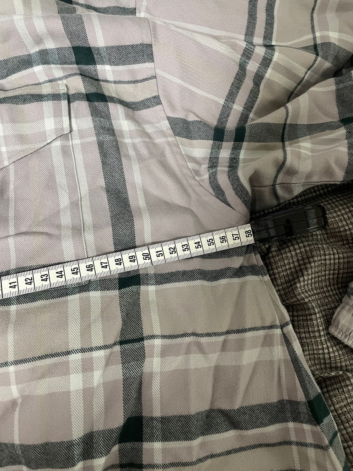 체크 셔츠 자켓 상품이미지4