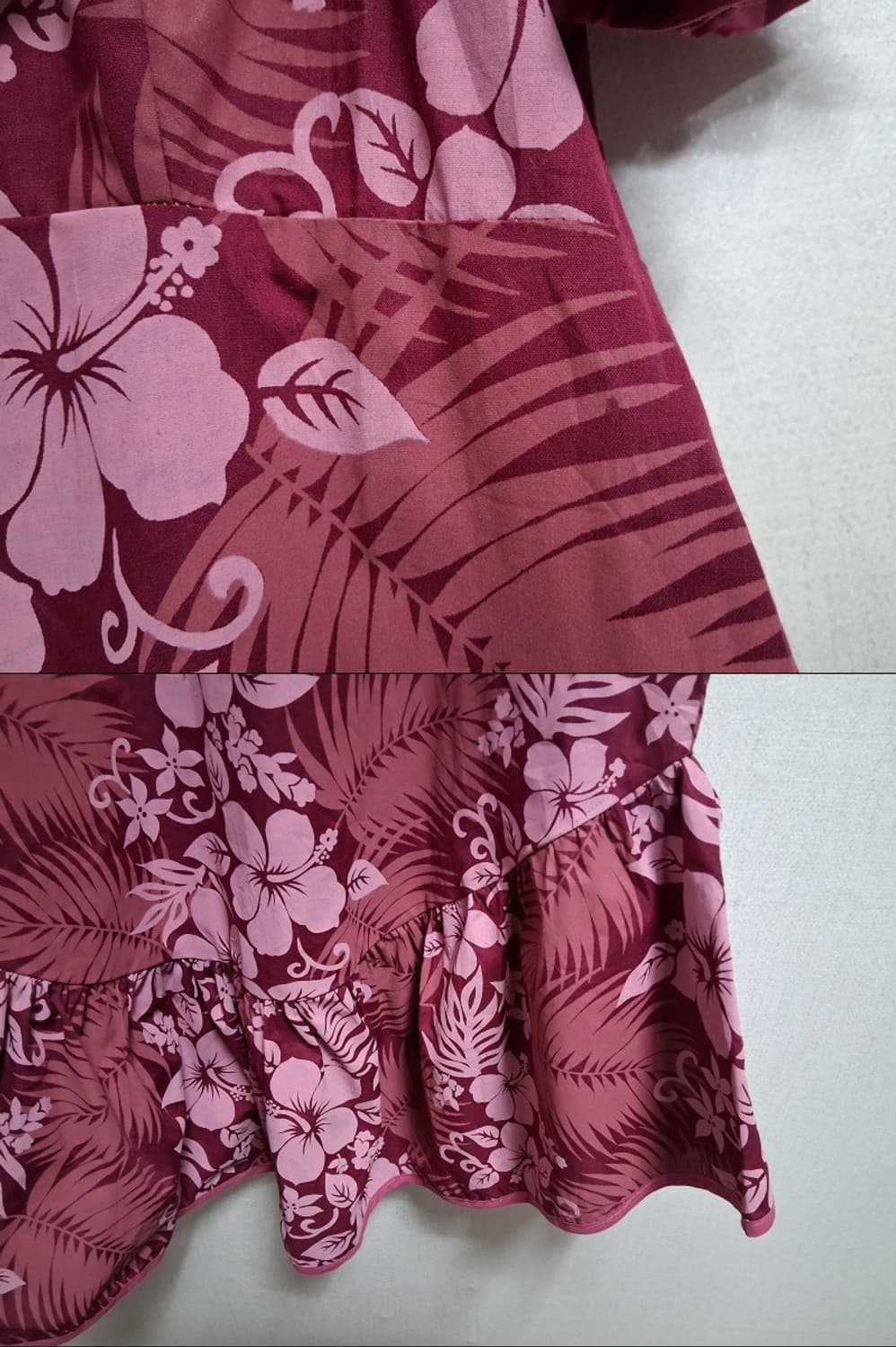 하와이 Carol Bennett 하와이안 훌라원피스 코스프레 여성xxs
 상품이미지4