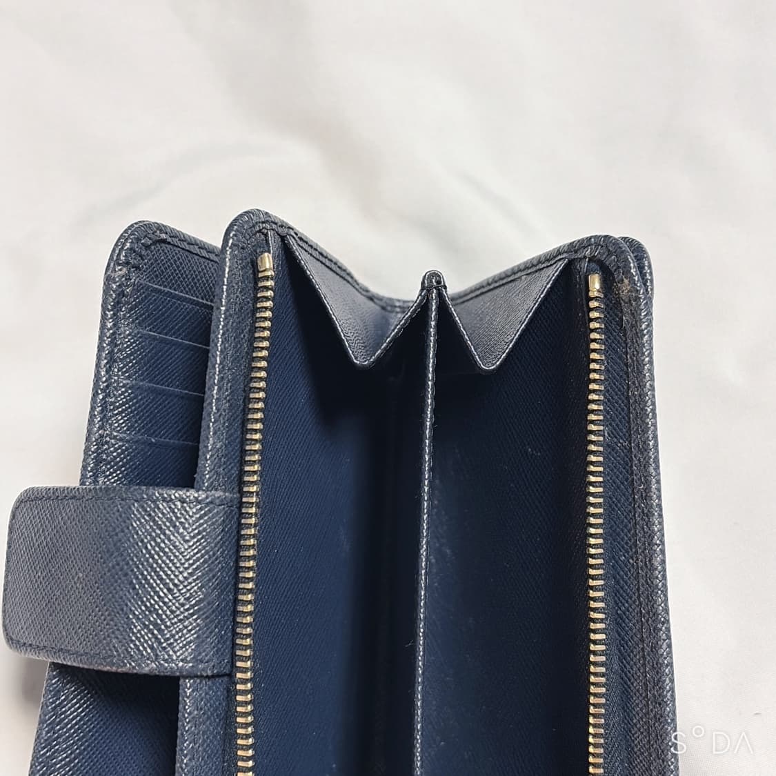 프라다 사피아노 블랙 반지갑 상품이미지7