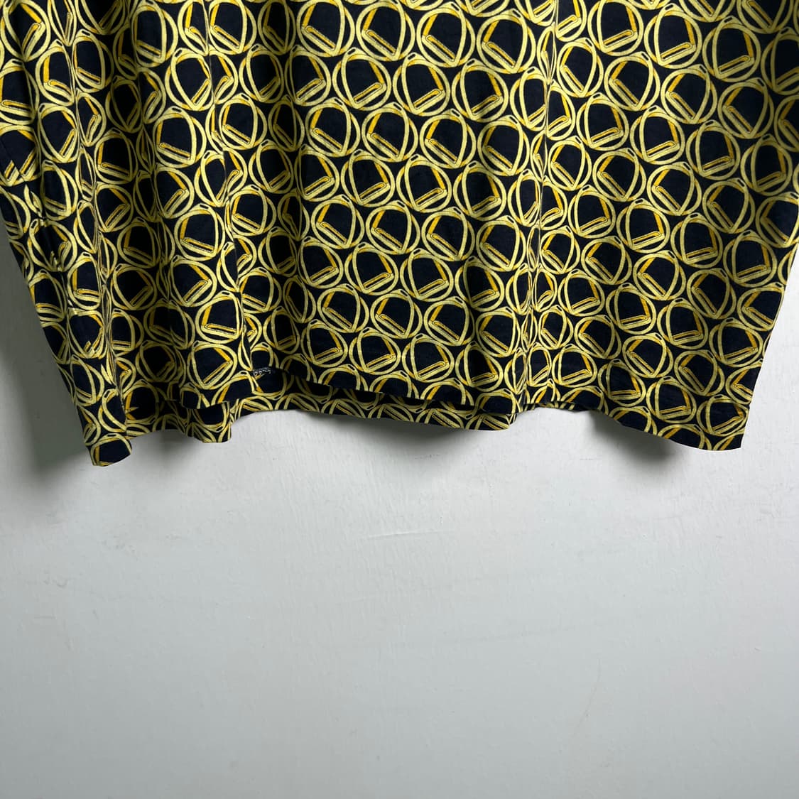 구찌 빈티지 GG 패턴 반팔 폴로 셔츠 M 상품이미지5