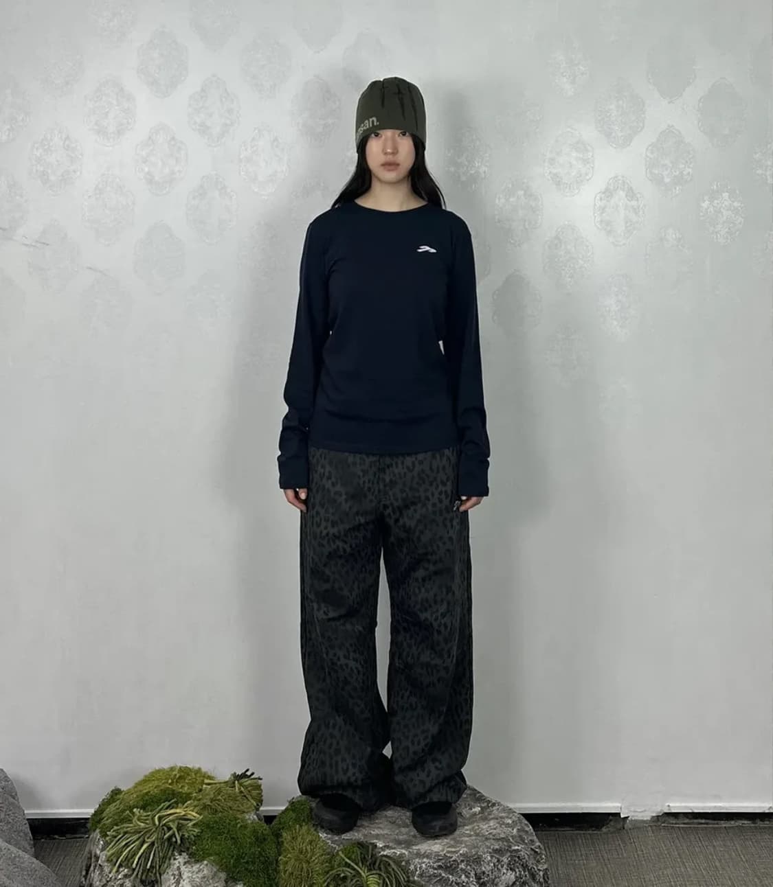 탄산마그네슘 레오파드 팬츠 상품이미지1