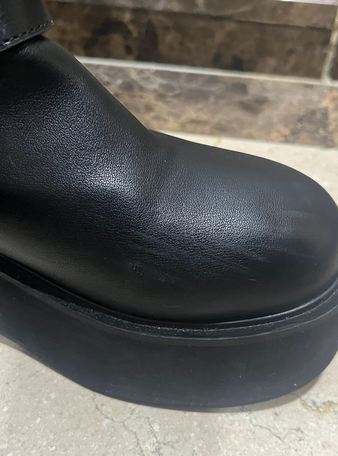 애즈온 마야 롱 부츠 블랙 상품이미지3