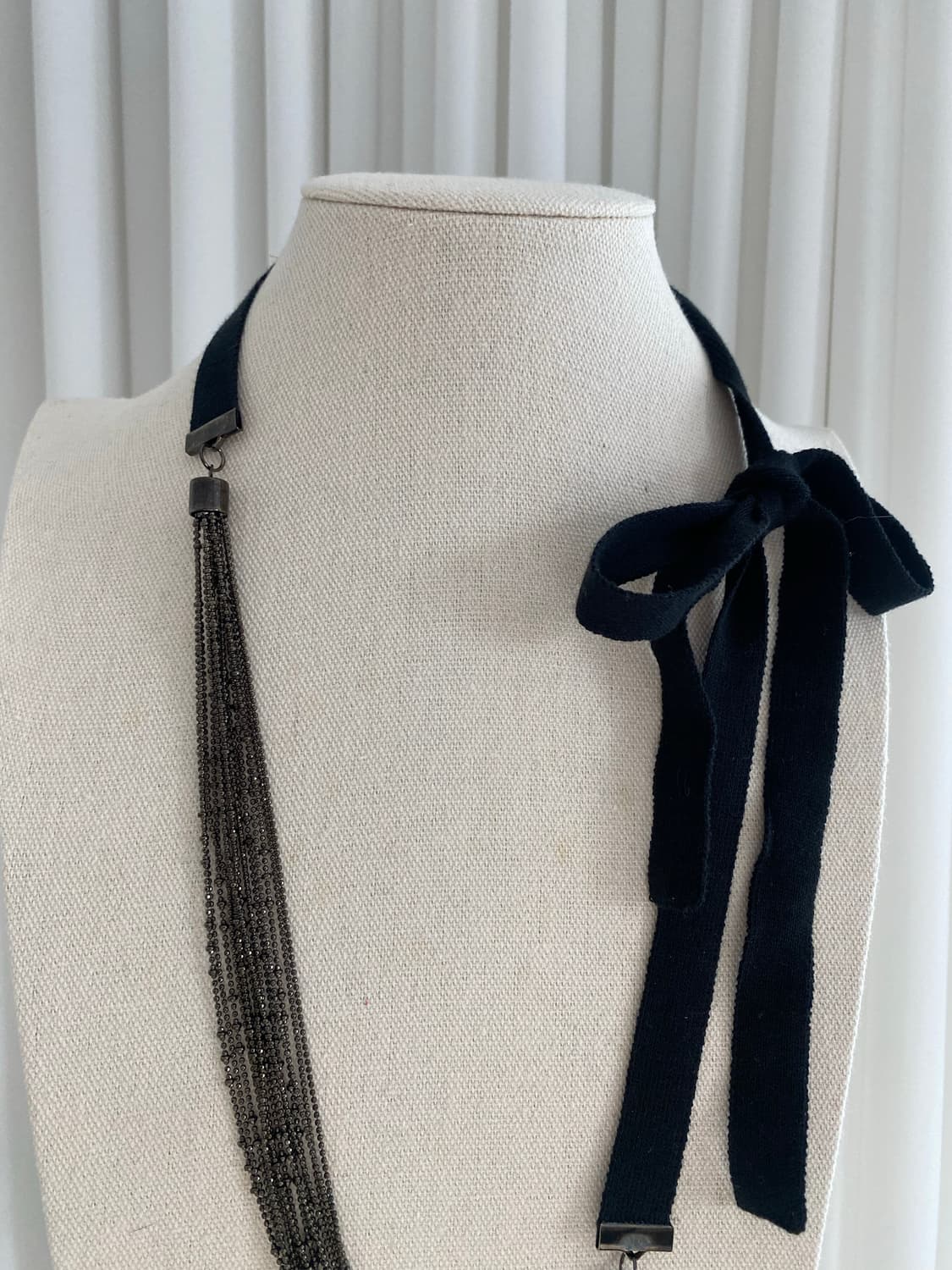 일본 수입 빈티지 리본 목걸이 상품이미지4