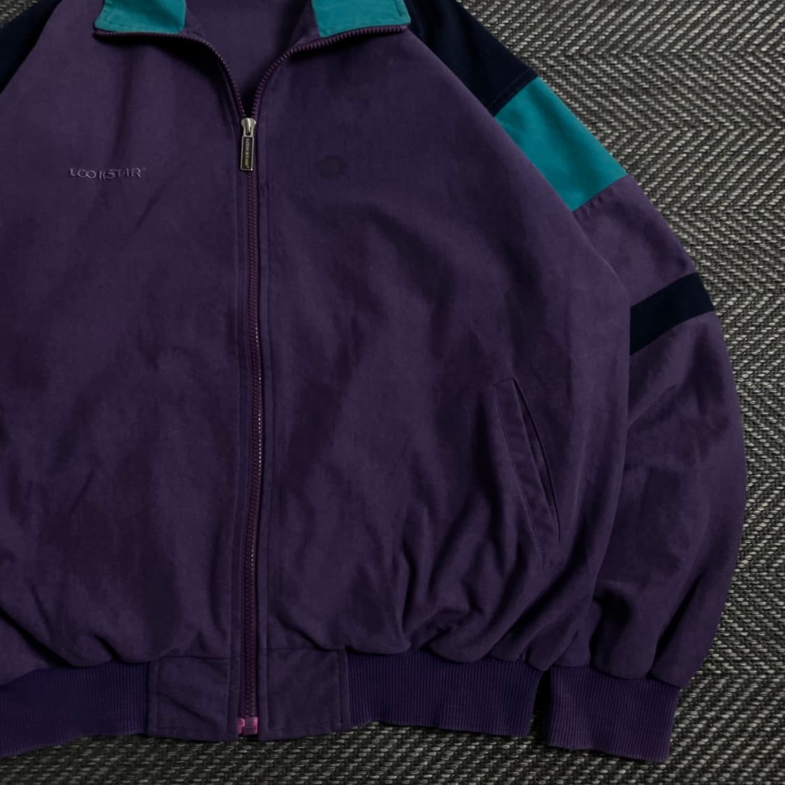 90s Look star 멀티컬러 트랙 자켓y 3859 상품이미지3