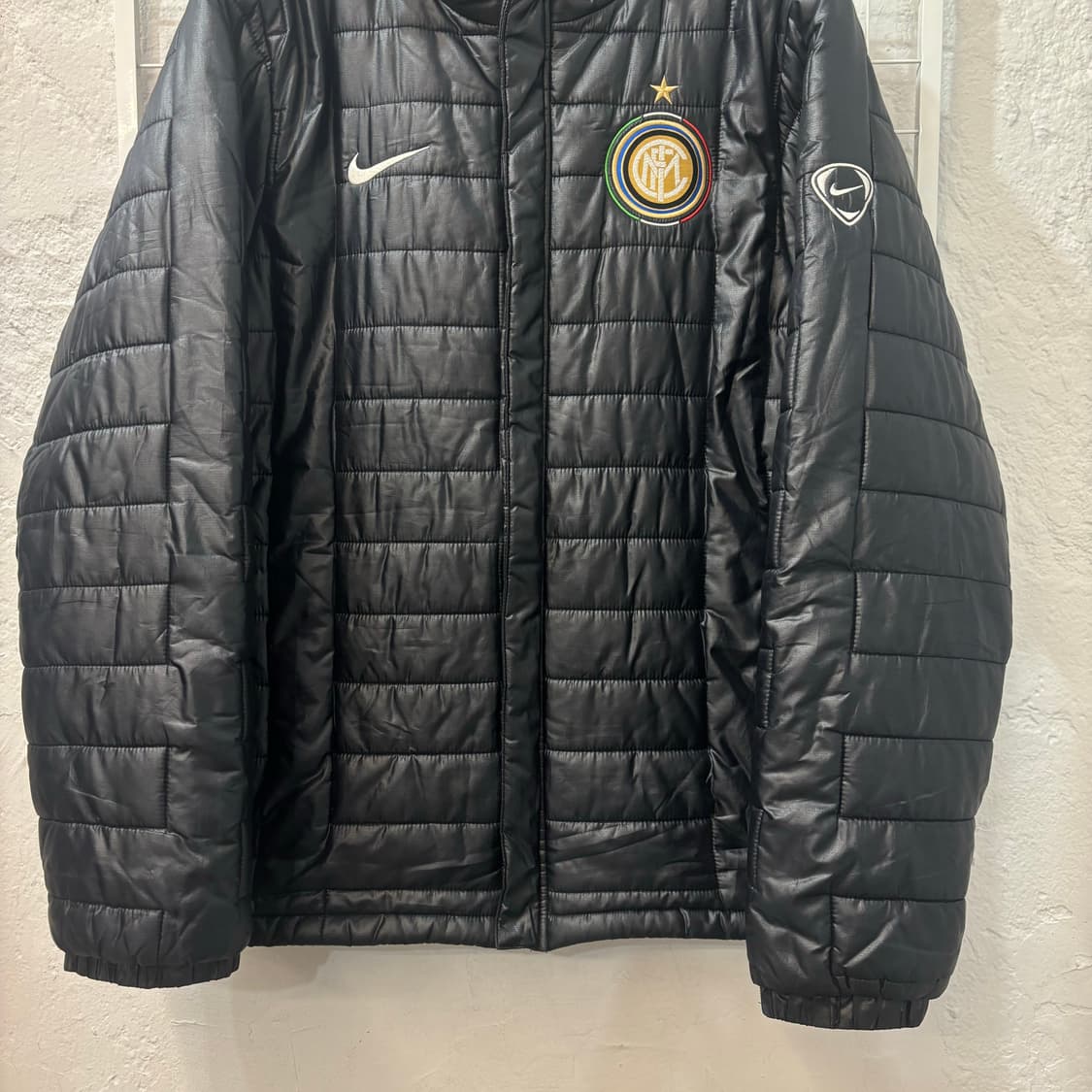 나이키 09-10 인테르 블랙 패딩 자켓 M 상품이미지4