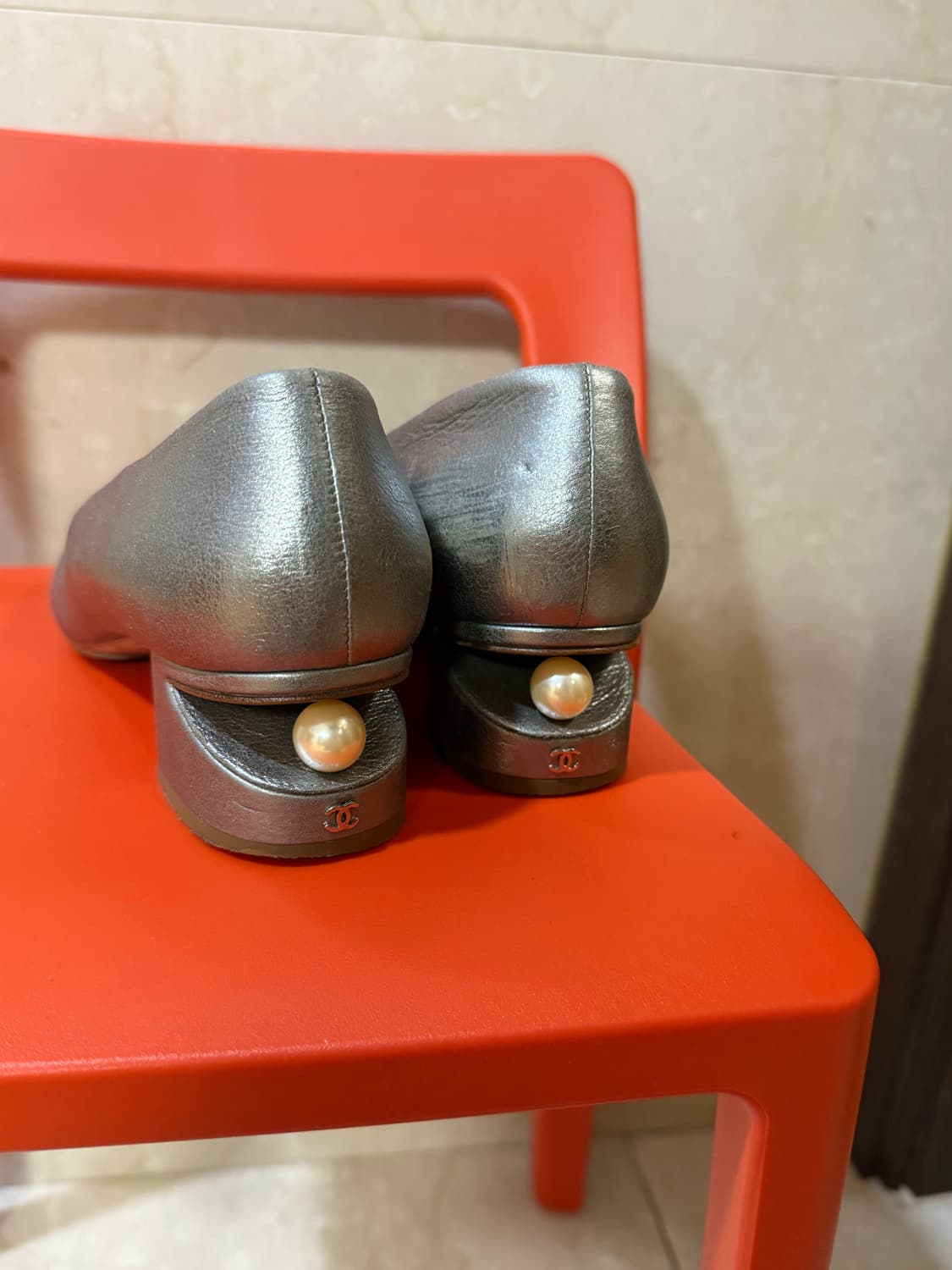 아카이브 샤넬 펄 구두 상품이미지1