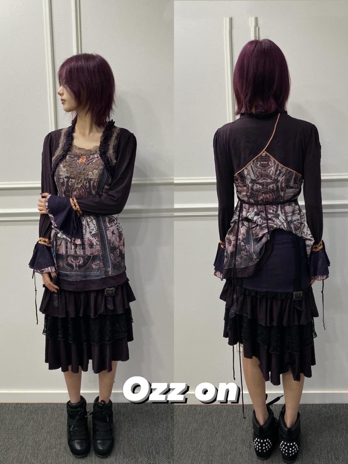 [OZZ ANGELO]2000s Deep Purple Set Up 상품이미지1