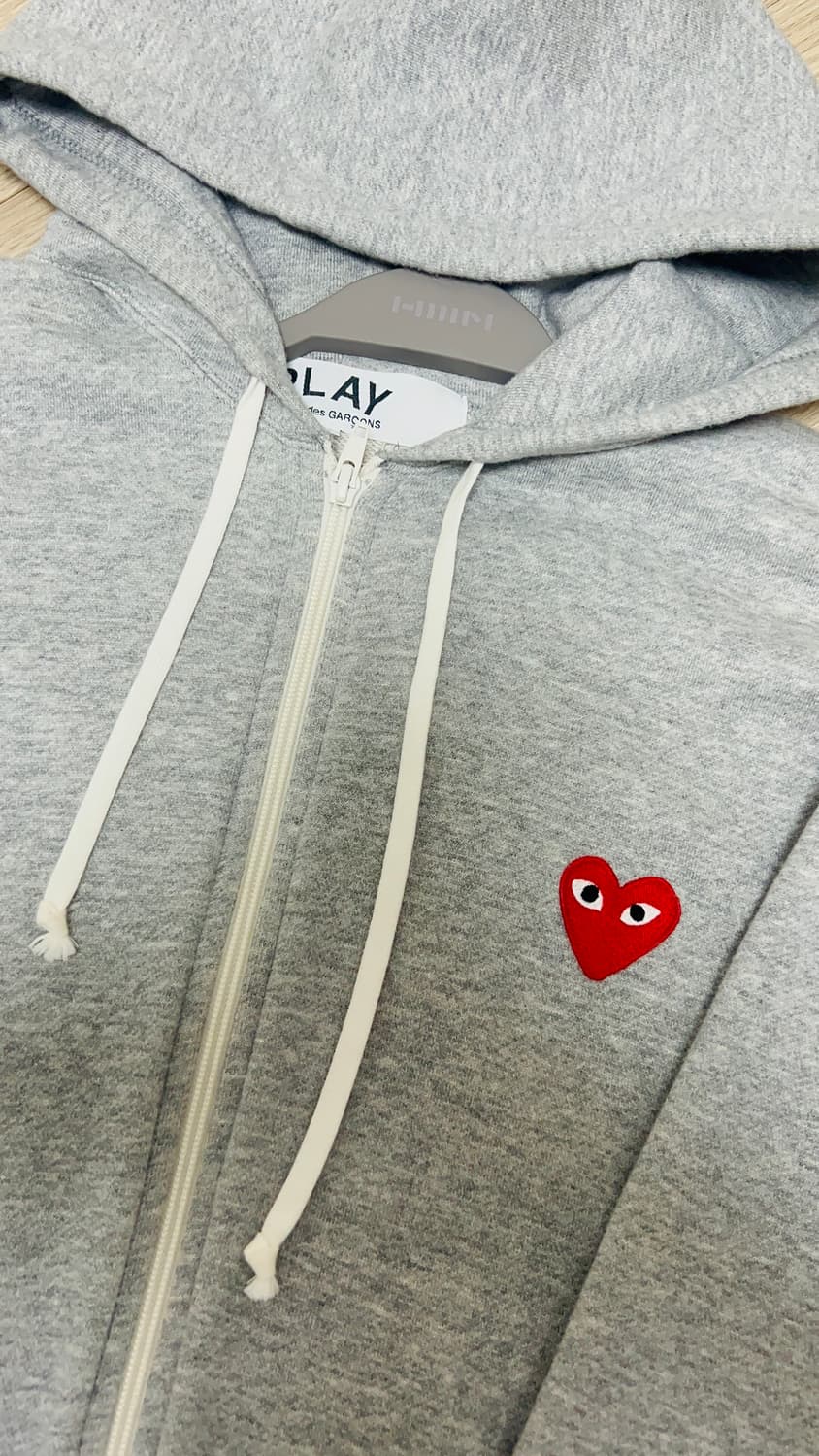 정품 꼼데가르송 후드집업 상품이미지3